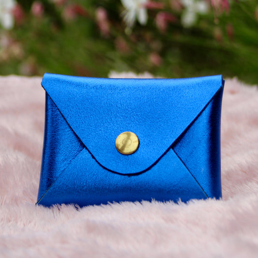 PORTE MONNAIE - BLEU ELECTRIQUE