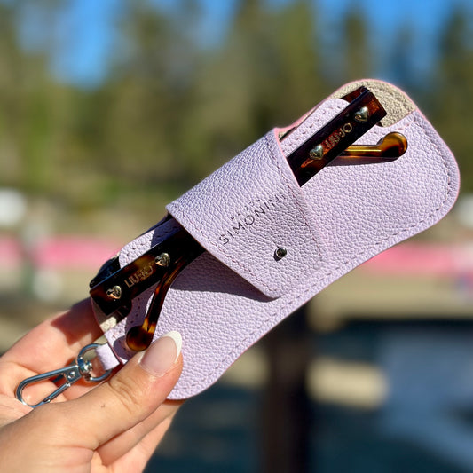 ÉTUI À LUNETTES - LILAS