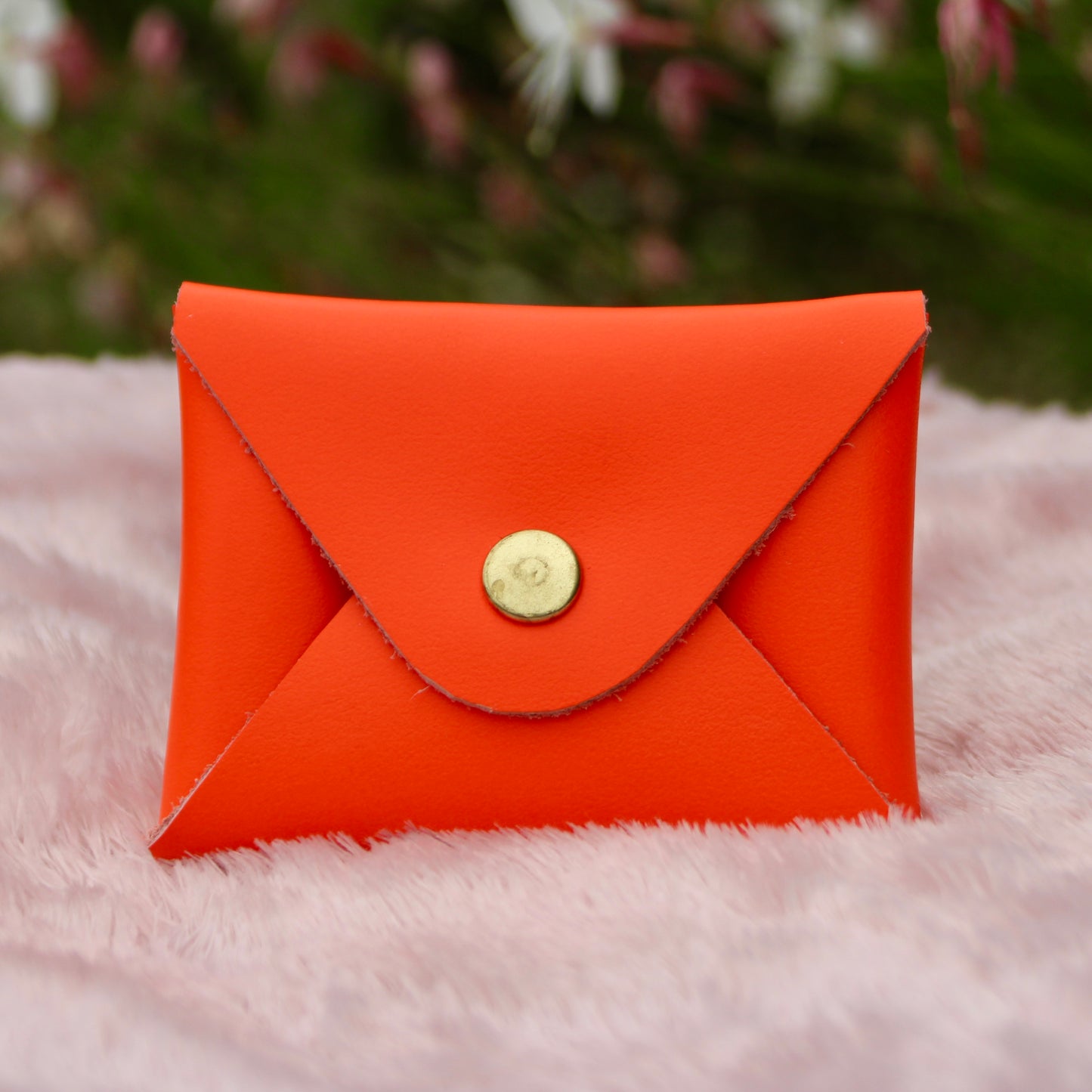 PORTE MONNAIE - ORANGE FLUO