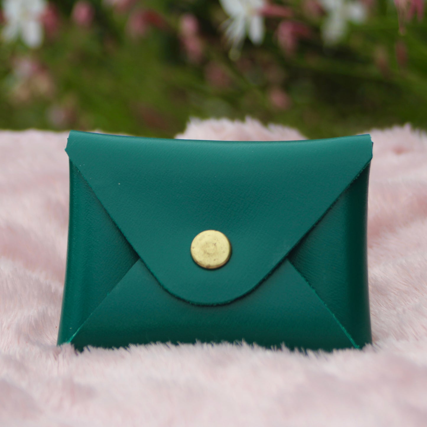 PORTE MONNAIE - VERT SAPIN