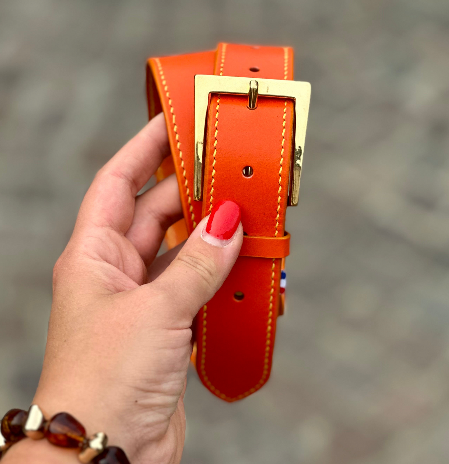 CEINTURE ADÈLE - ORANGE