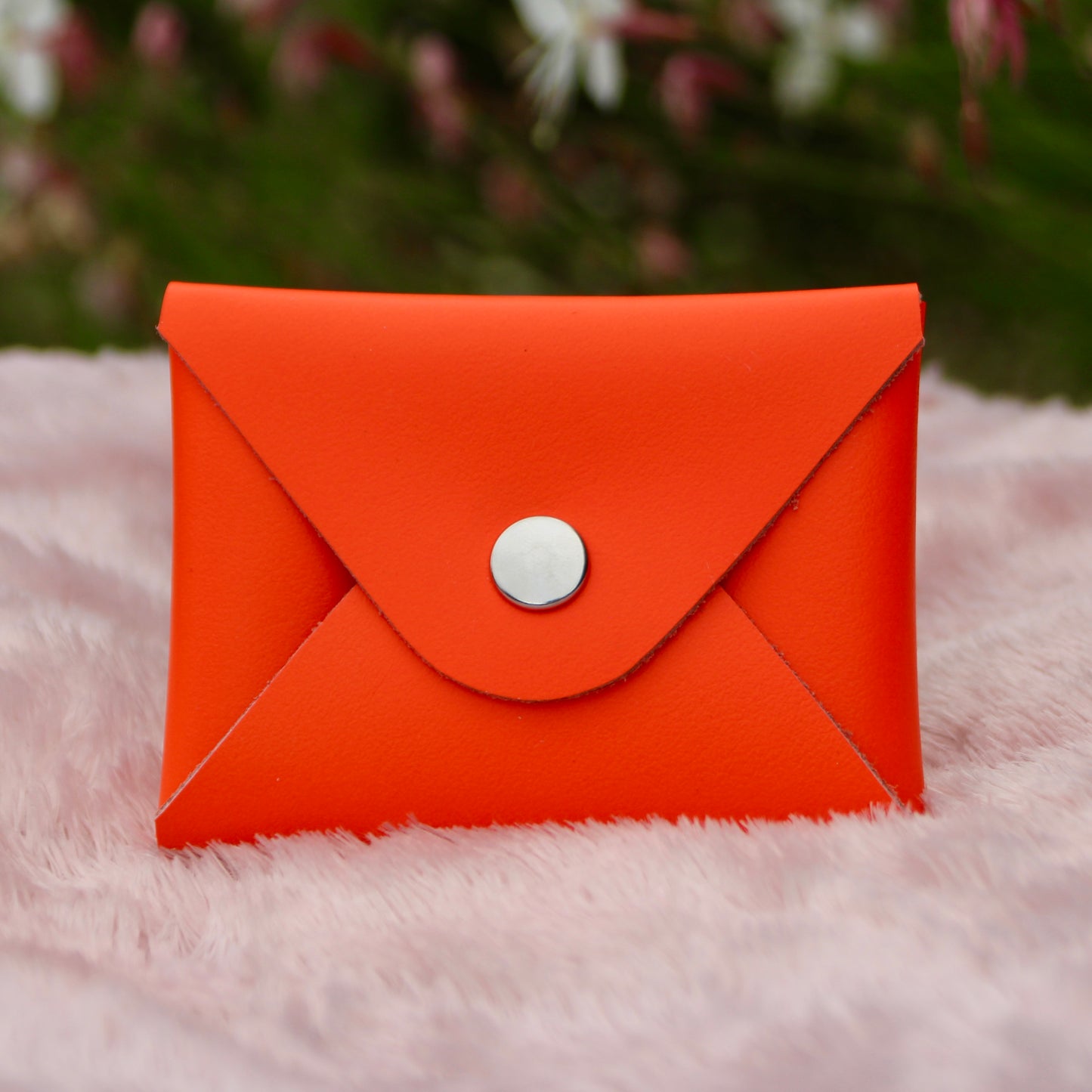 PORTE MONNAIE - ORANGE FLUO