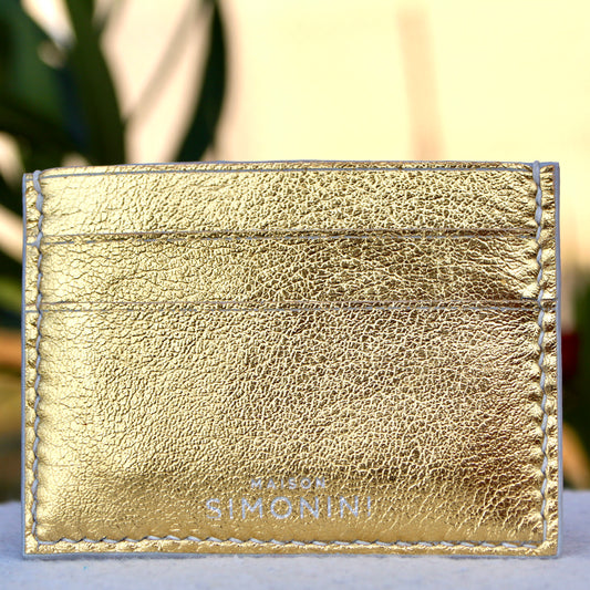 PORTE CARTES - GOLD