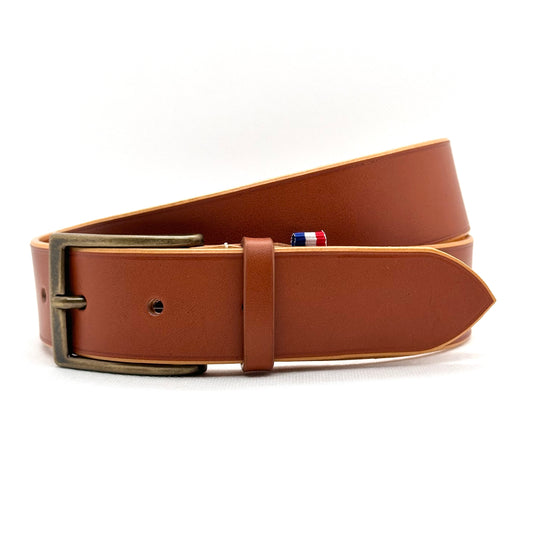 CEINTURE LOUIS - CAMEL