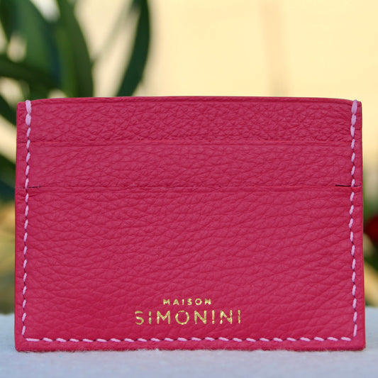 PORTE CARTES - ROSE