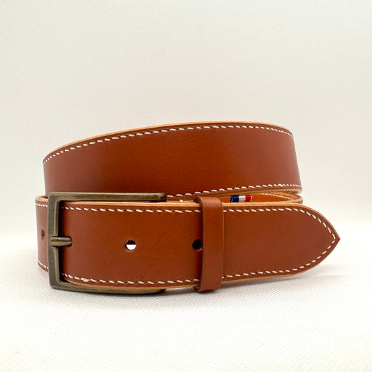 CEINTURE LOUIS - CAMEL