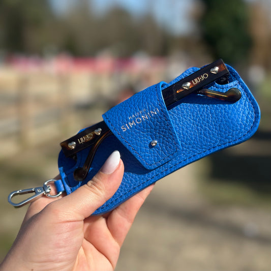 ÉTUI À LUNETTES - BLEU